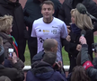 Emmanuel Macron a jucat un meci de fotbal în scop caritabil