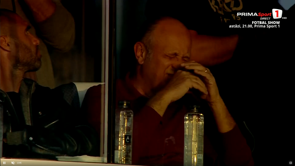 N-a mai suportat » Cum l-au surprins camerele pe Șucu după golul Farului