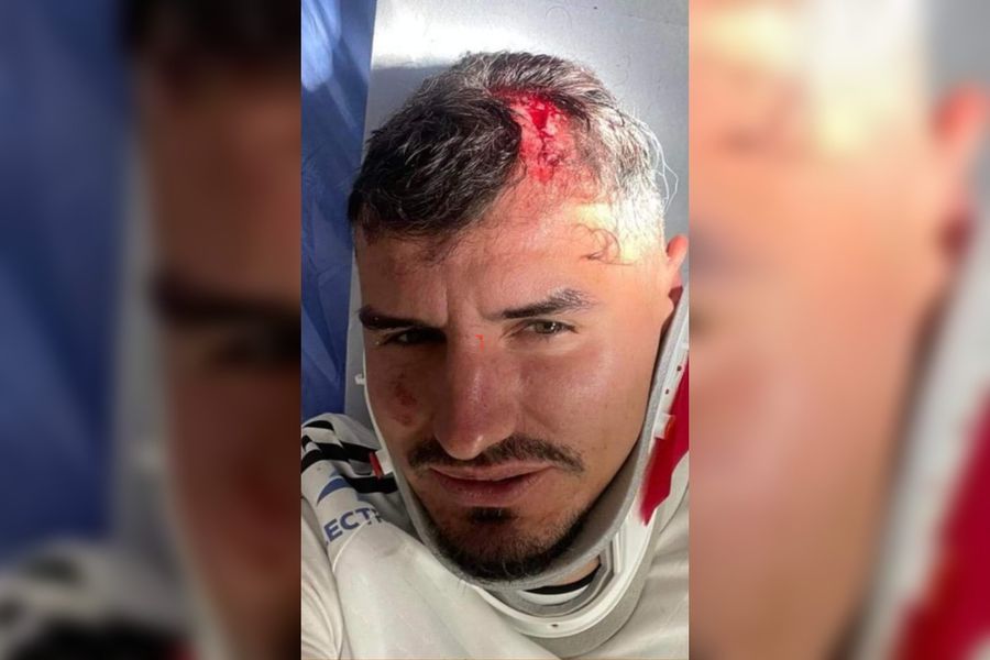 Romario Benzar, cu capul spart după Botoșani - Dinamo Suspendare uriașă pentru Abdallah, după ce l-a umplut de sânge pe Romario Benzar!