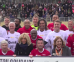 Emmanuel Macron a jucat un meci de fotbal în scop caritabil