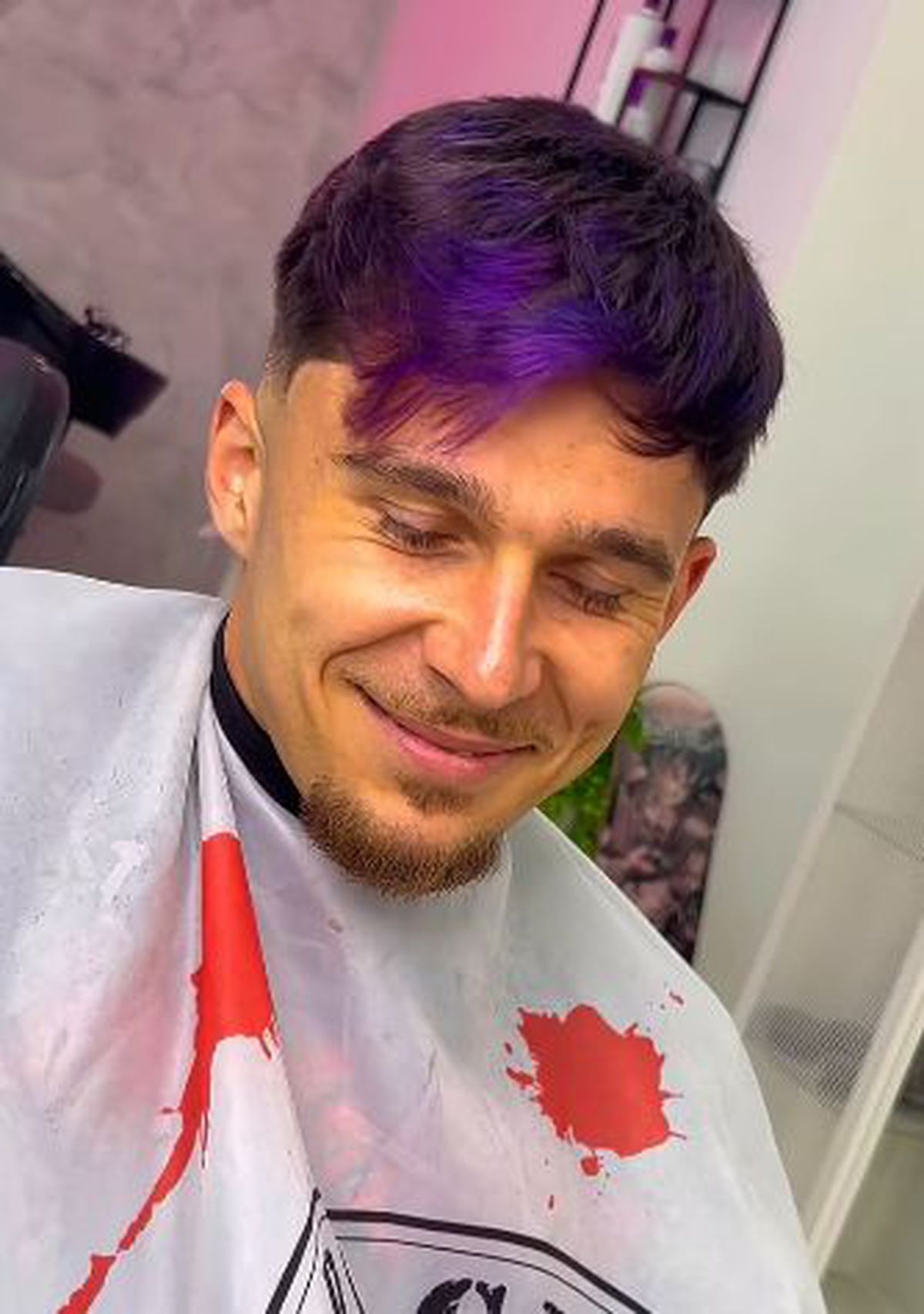 Andrei Rațiu s-a vopsit înaintea meciului cu Atletico și Simeone