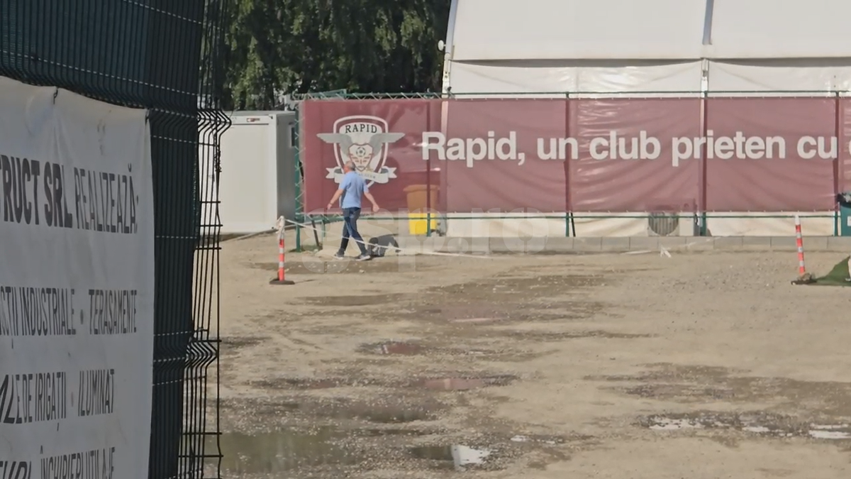 Marius Șumudică la antrenamentul după eliminarea din Cupa României