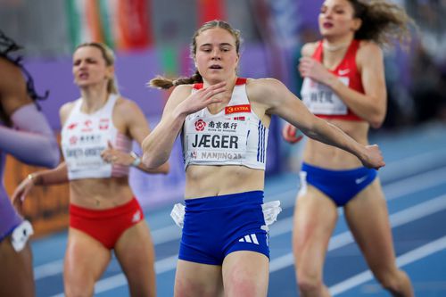 Henriette Jaeger, medaliată cu bronz la 400 de metri la Campionatele Mondiale de sală 2025 Foto: Imago Images