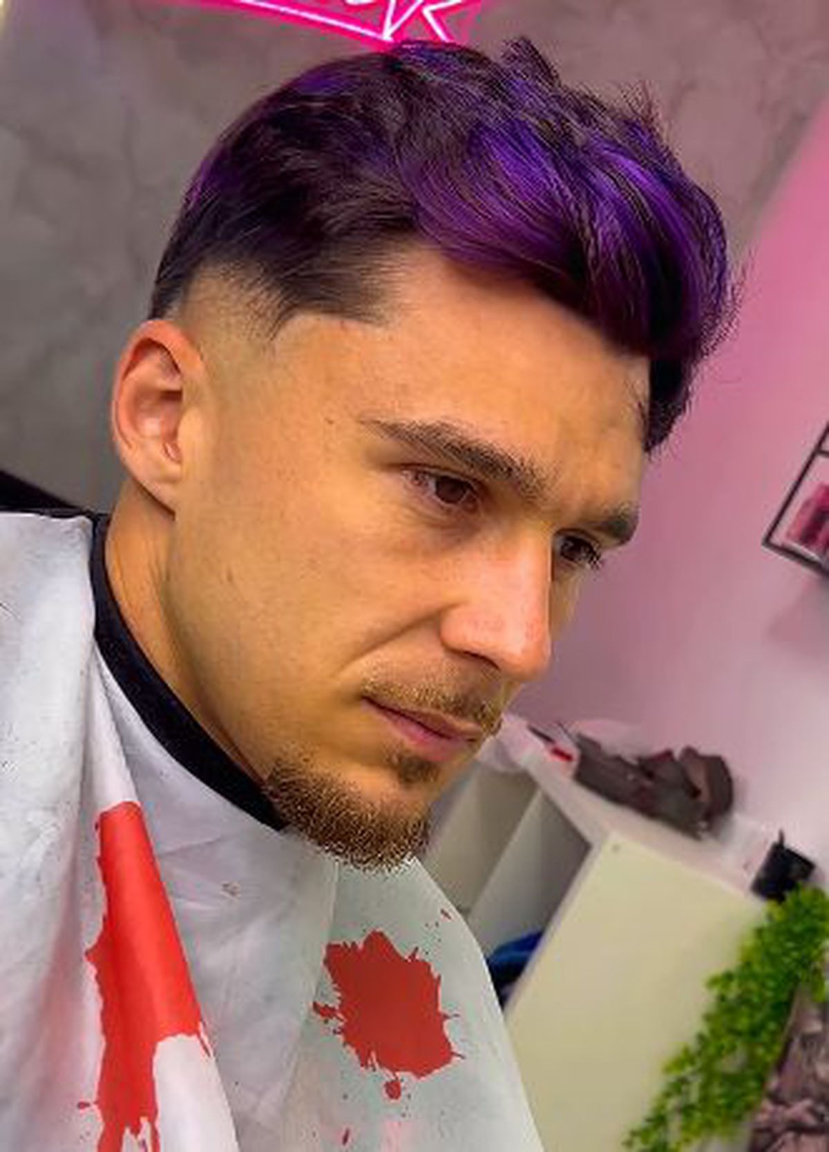 Andrei Rațiu s-a vopsit înaintea meciului cu Atletico și Simeone