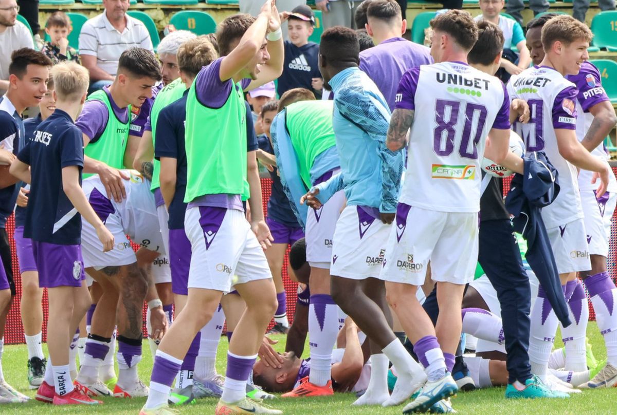 Sărbătoare la Mioveni: FC Argeș i-a dat 4 goluri Stelei! » CALCULE: cum promovează matematic piteștenii în Superliga
