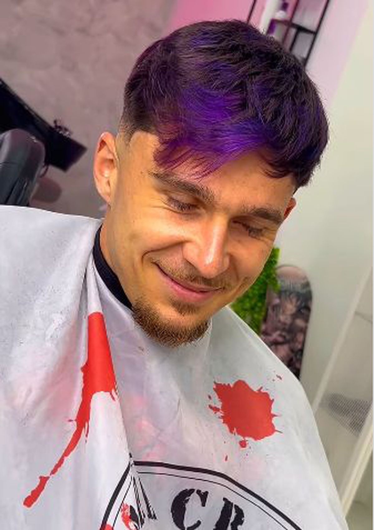 Andrei Rațiu s-a vopsit înaintea meciului cu Atletico și Simeone