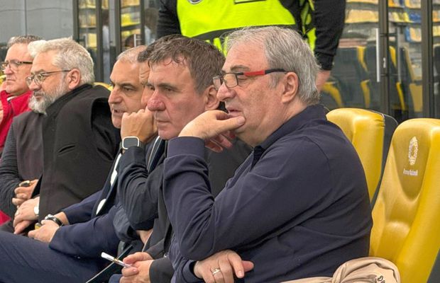 Gică Hagi a venit și la FCSB - Petrolul » Cine l-a însoțit pe selecționer