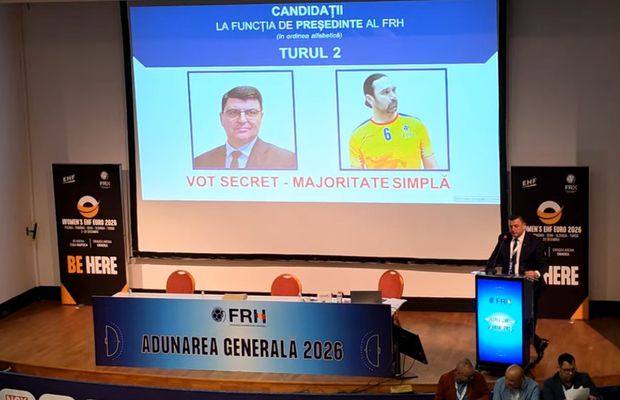 FRH are un nou președinte: „Vă foarte mulțumesc, dar greul va urma!” » Vot zdrobitor pentru postul de vicepreședinte