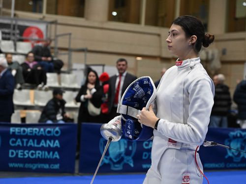 Spadasina Emma Șonț, medaliată cu bronz la ediția din 2024 a CE de tineret / FOTO: FIE