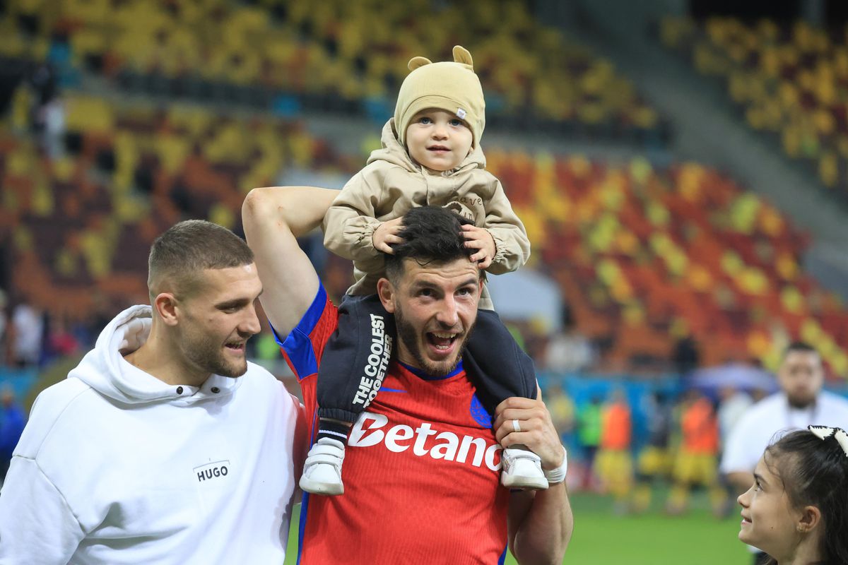 Imagini de la finalul meciului FCSB - Petrolul