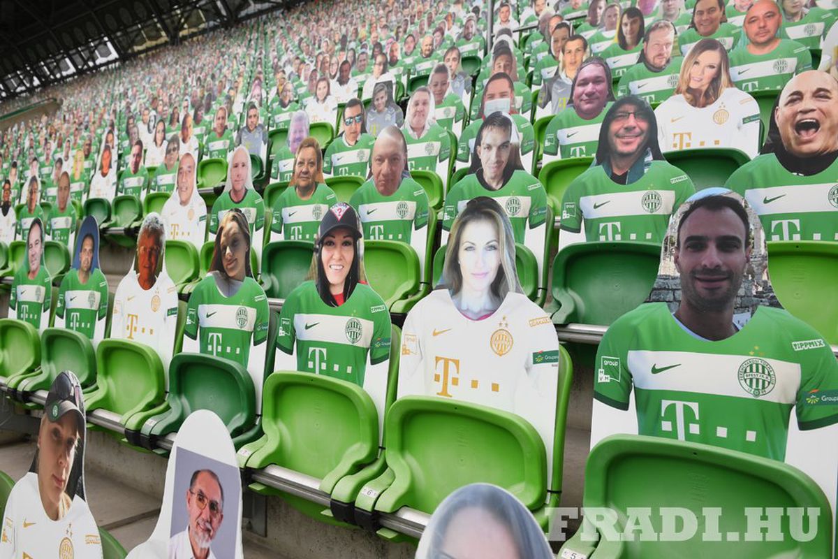 FOTO 5.000 de fani pe stadion la Ferencvaros - Debrecen » Ce soluție au găsit maghiarii