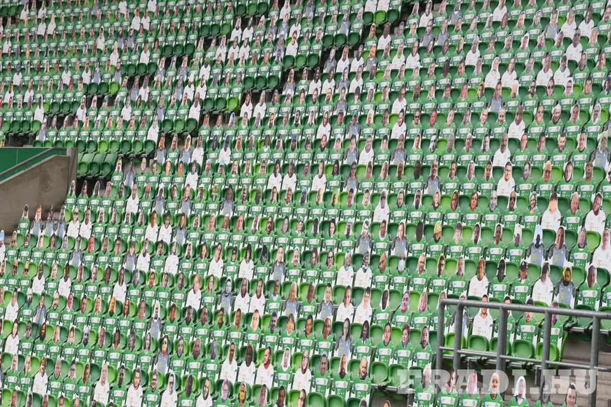 FOTO 5.000 de fani pe stadion la Ferencvaros - Debrecen » Ce soluție au găsit maghiarii