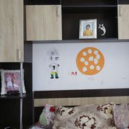 Ionatan l-a desenat pe Cristiano Ronaldo, idolul său, în propria cameră (foto: Cristi Preda/GSP)