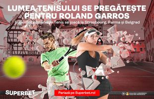 Ultima turnantă înainte de Roland Garros. Vezi cum arată SuperSăptămâna de Tenis pe Superbet