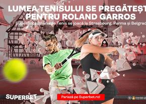 Ultima turnantă înainte de Roland Garros. Vezi cum arată SuperSăptămâna de Tenis pe Superbet