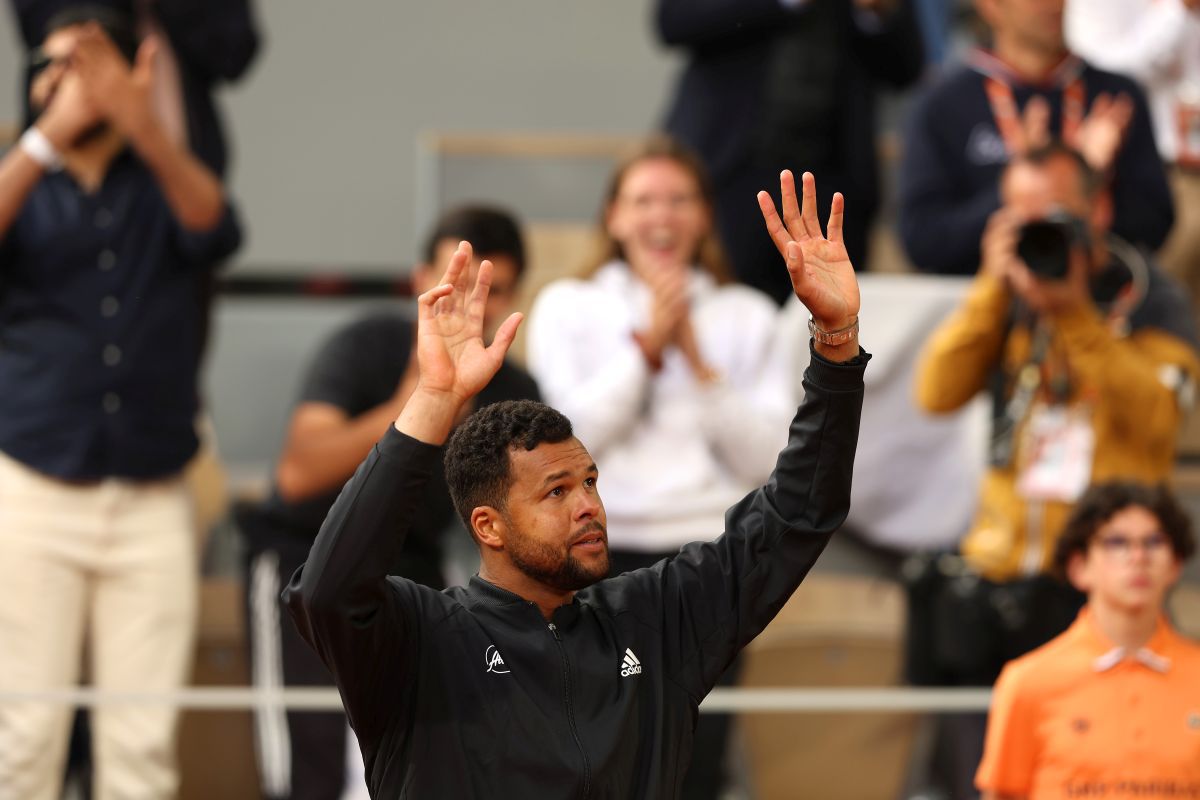 Jo-Wilfried Tsonga și-a luat rămas bun de la tenis în lacrimi, pe centralul de la Roland Garros