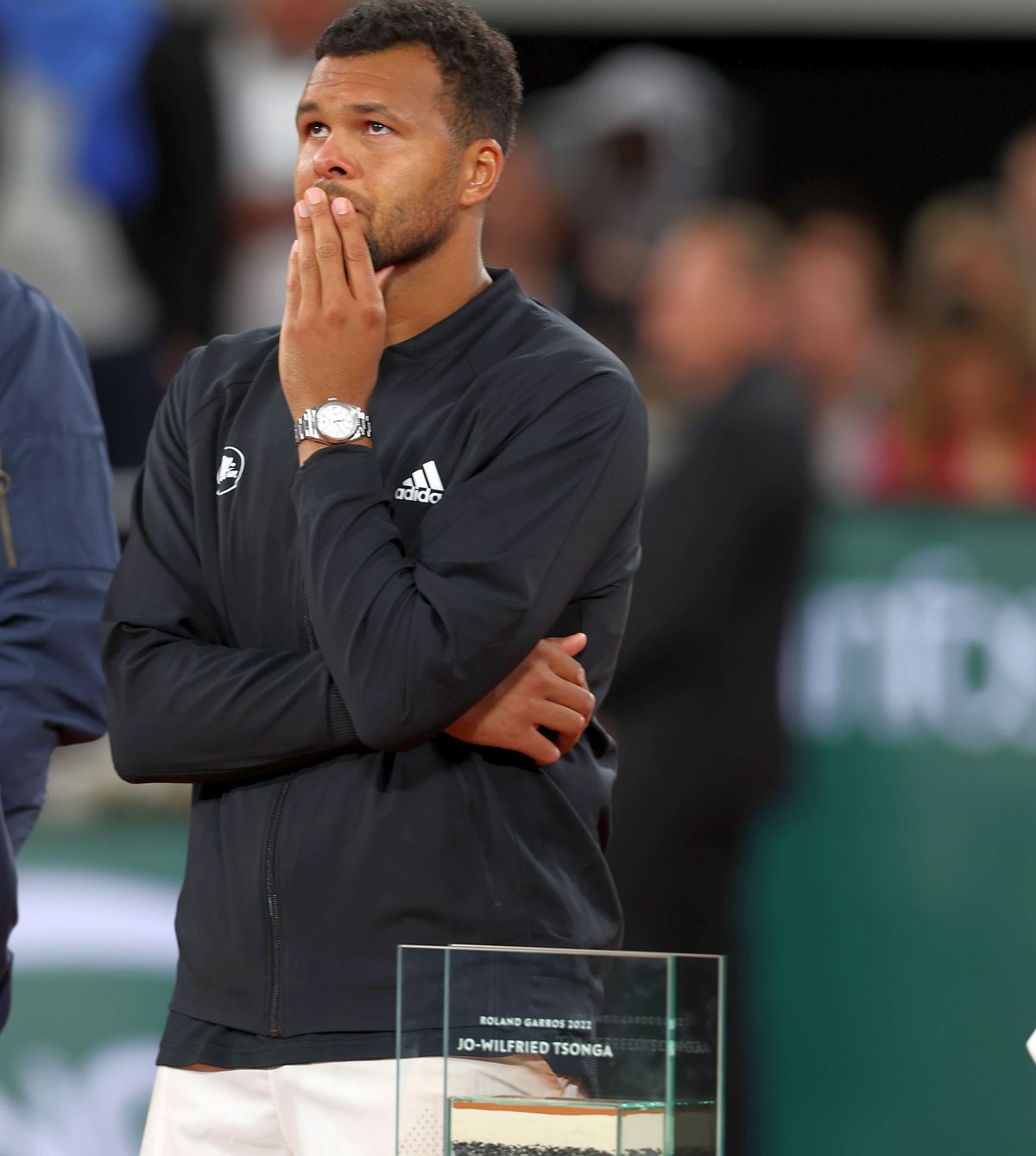 Jo-Wilfried Tsonga și-a luat rămas bun de la tenis în lacrimi, pe centralul de la Roland Garros