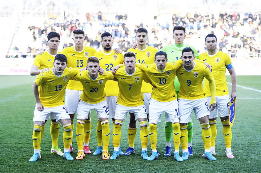 România U21 la amicalul cu Finlanda din martie // foto: Imago Images