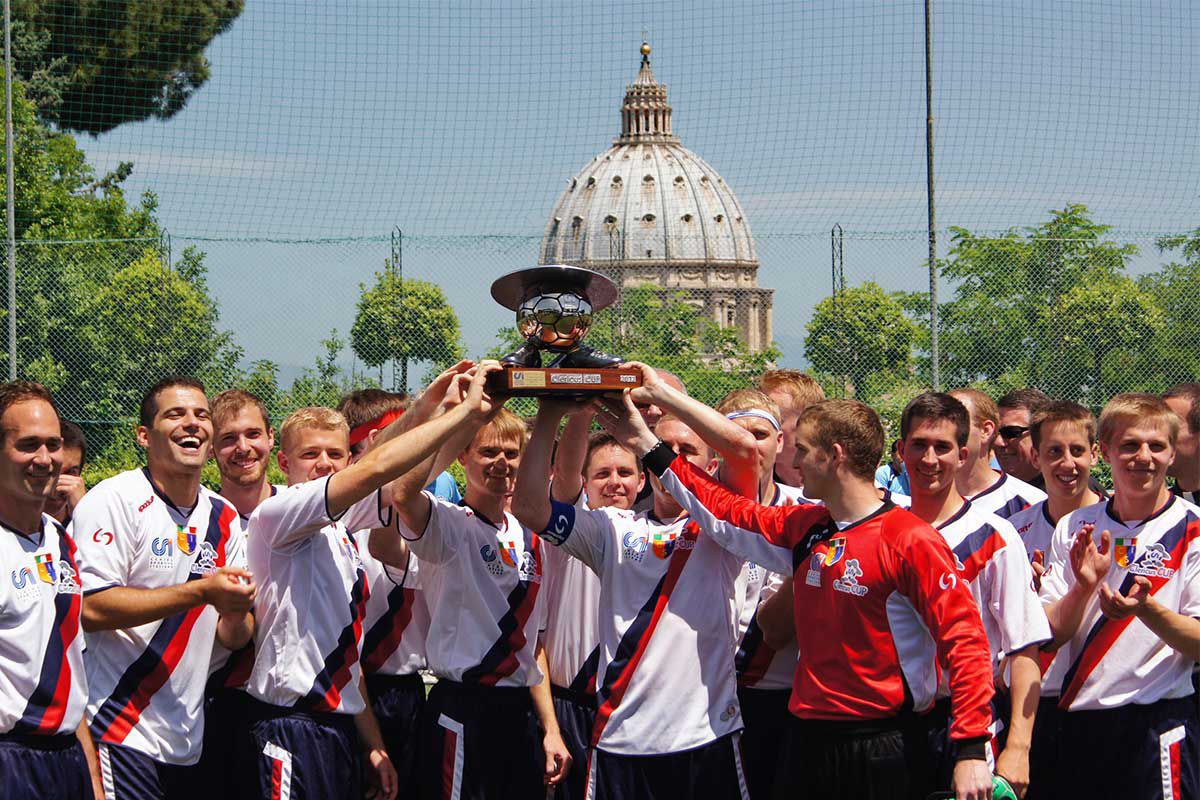 Fotbal în Vatican!