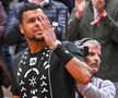 Jo-Wilfried Tsonga și-a luat rămas bun de la tenis în lacrimi, pe centralul de la Roland Garros  / Sursă foto: Imago Images