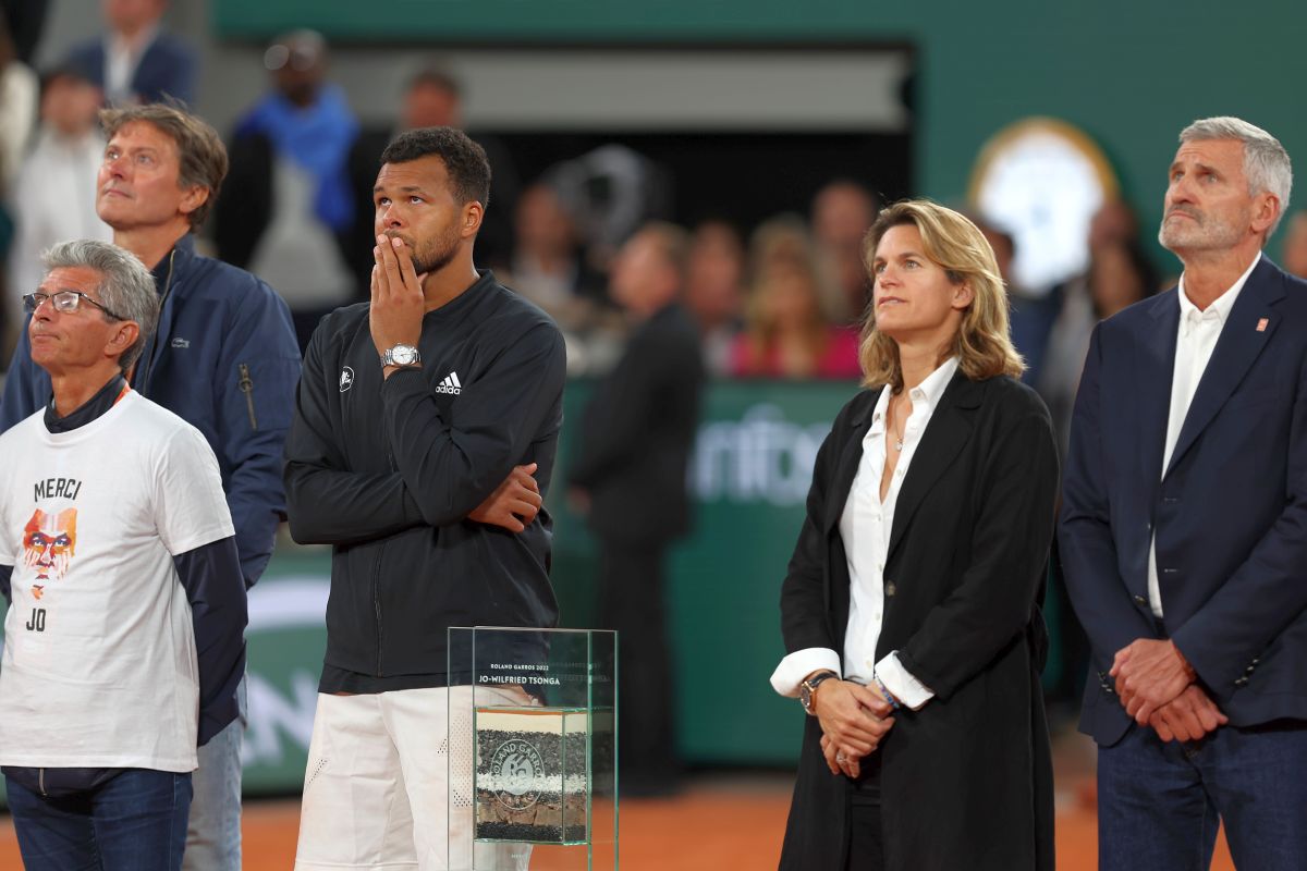 Jo-Wilfried Tsonga și-a luat rămas bun de la tenis în lacrimi, pe centralul de la Roland Garros