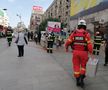 Alertă de incendiu la metroul de la Piața Romană » 3 stații evacuate. 25 de persoane au avut nevoie de îngrijiri medicale. Circulația trenurilor reluată pe un singur fir
