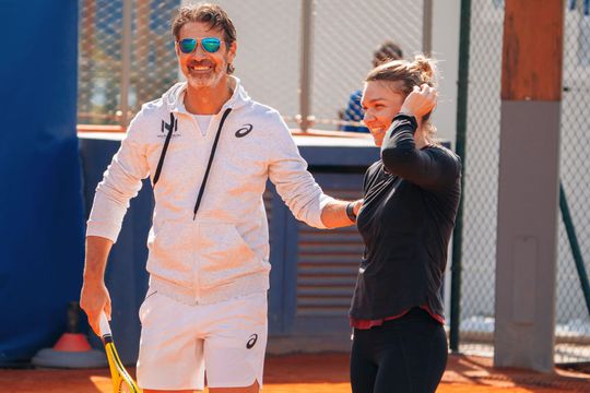 Simona Halep și Patrick Mouratoglou, înainte de Roland Garros // FOTO: Imago