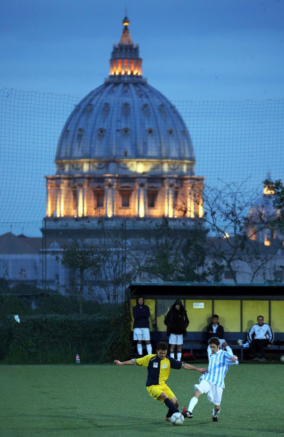 Fotbal în Vatican!