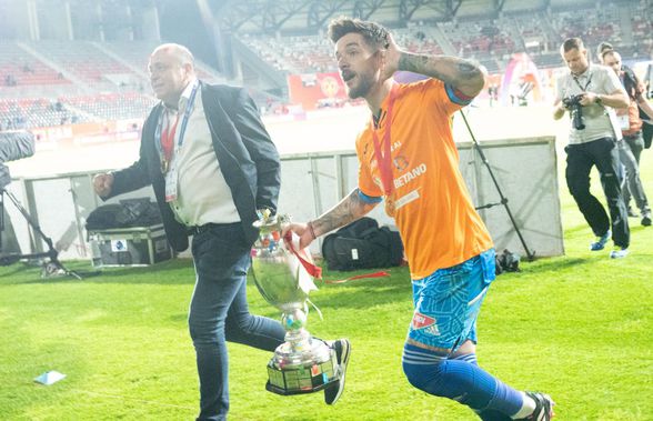 Imagini spectaculoase: Sepsi a sărbătorit în stil mare triumful din Cupă » Ce făceau rivalii de la U Cluj în acel timp