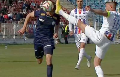A fost faultat brutal în acest play-off de Liga 2 și descrie faza: „Eram pe altă planetă”