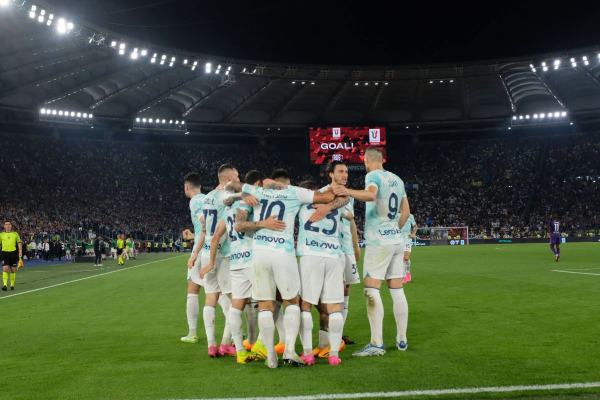 Fiorentina - Inter 1-2 » Trupa lui Simone Inzaghi câștigă Cupa Italiei înainte de duelul stelar cu Manchester City, din finala Ligii Campionilor