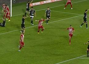 Fază controversată în finala Cupei României » Sepsi a cerut gol, Cătălin Popa și Istvan Kovacs n-au fost de acord