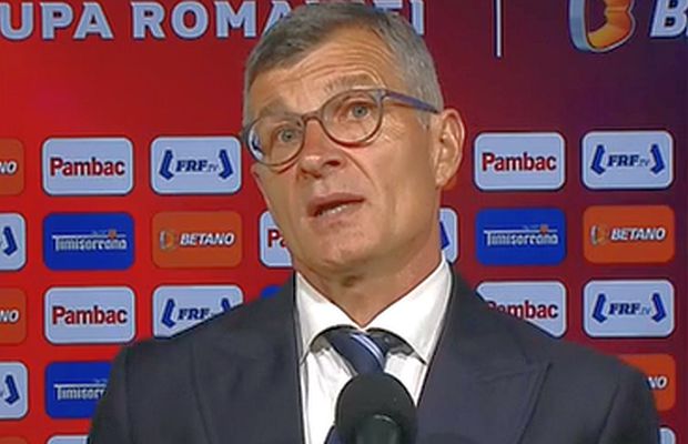 Ioan Ovidiu Sabău, după finala Cupei României: „E prea devreme să vorbim de ce va fi de mâine. Am nevoie de 2-3 zile libere, am fost foarte afectat”