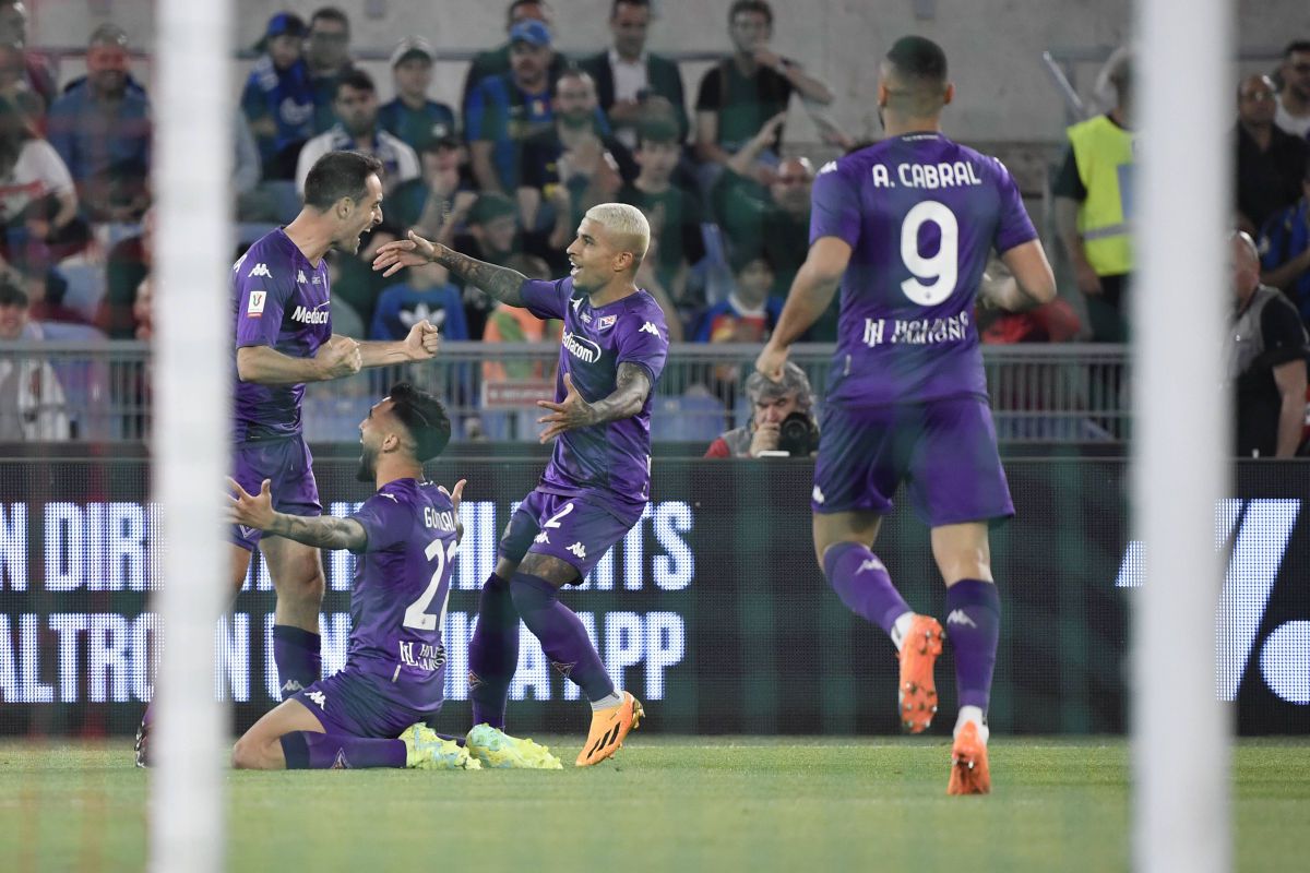 Fiorentina - Inter 1-2 » Trupa lui Simone Inzaghi câștigă Cupa Italiei înainte de duelul stelar cu Manchester City, din finala Ligii Campionilor