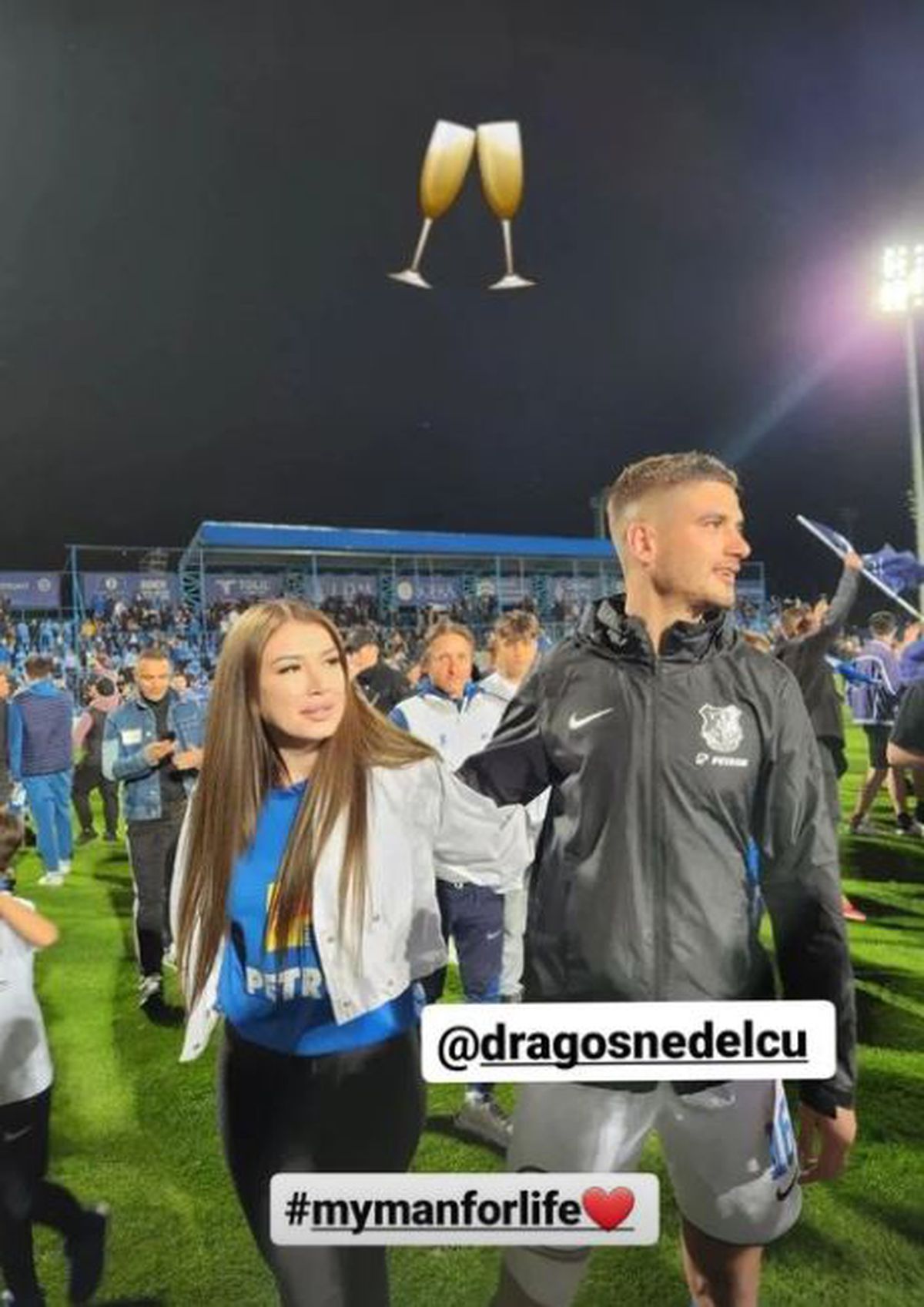 Un titular al lui Hagi e din nou îndrăgostit: a „oficializat” relația pe Instagram