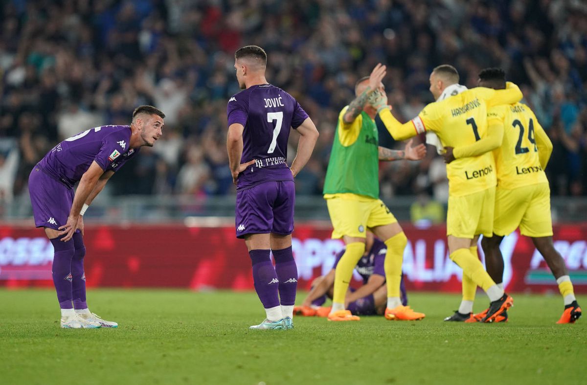 Fiorentina - Inter 1-2 » Trupa lui Simone Inzaghi câștigă Cupa Italiei înainte de duelul stelar cu Manchester City, din finala Ligii Campionilor