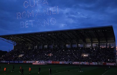 Show de proporții la finala Cupei României Betano » Ce s-a întâmplat în pauza meciului Sepsi - U Cluj