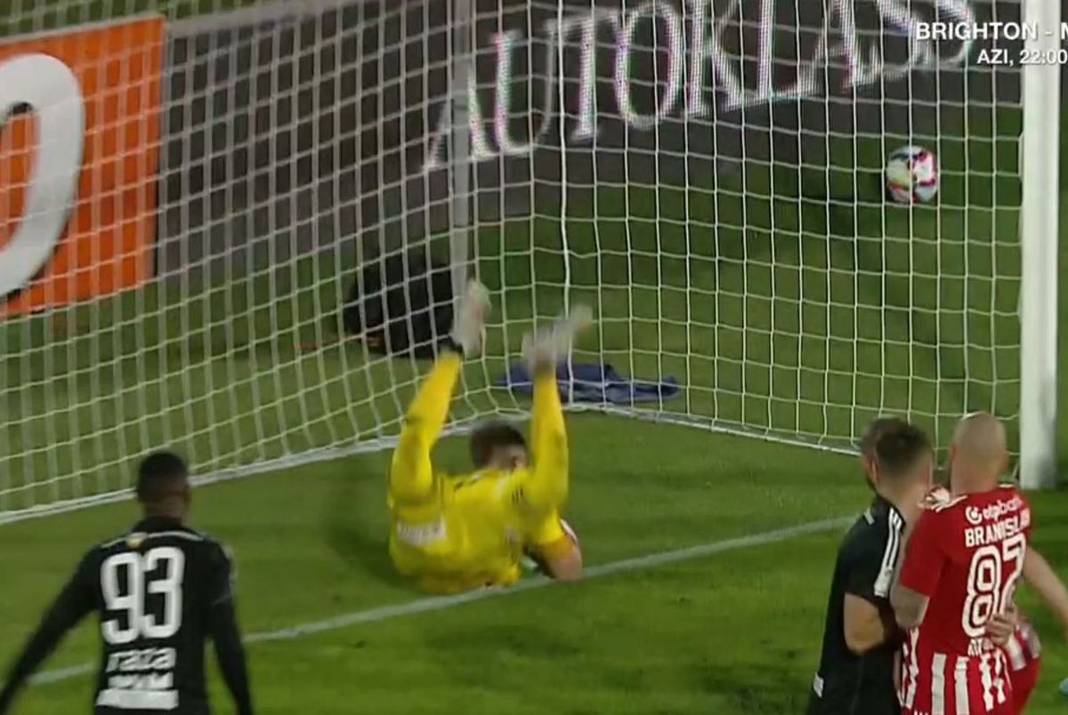 Fază controversată în finala Cupei României » Sepsi a cerut gol, Cătălin Popa și Istvan Kovacs n-au fost de acord