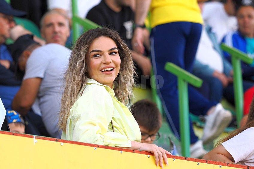 Diana Mărgăritescu, la CS Mioveni - FC Botoșani // foto: Ionuț Iordache, GSP
