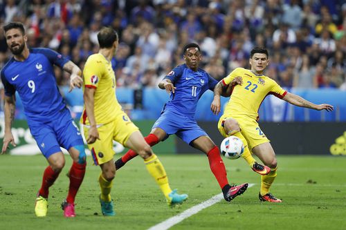 Franța - România, Euro 2016. Sursă foto: Imago