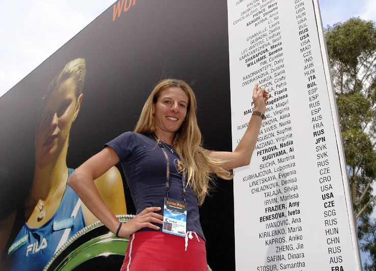 Anca Barna la Australian Open 2005 / Sursă foto: Imago Images