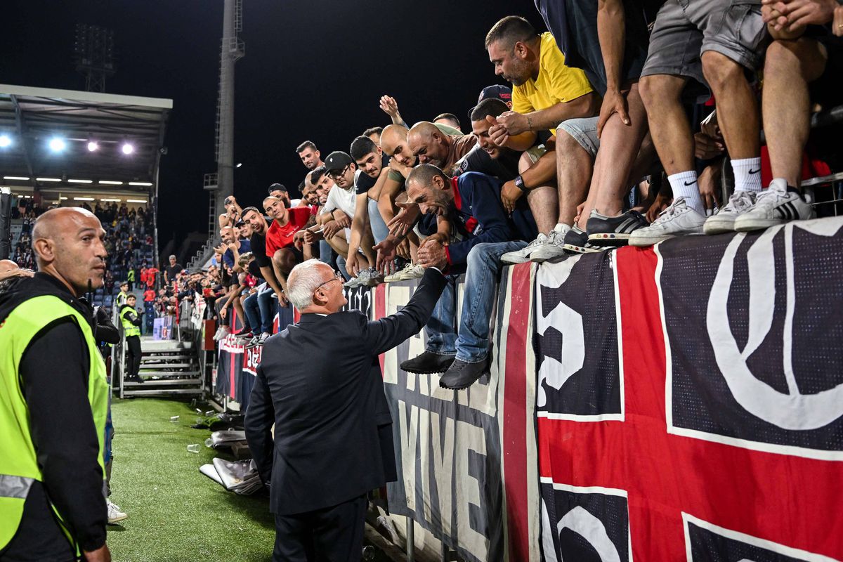 Meciul de adio al lui Claudio Ranieri, Cagliari – Fiorentina 2-3