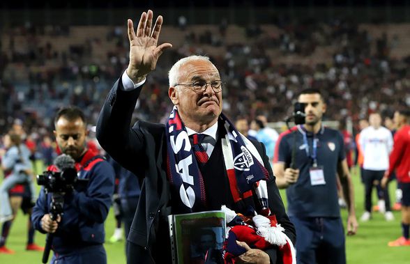 Momente emoționante la ultimul meci din cariera lui Claudio Ranieri » Portița deschisă lăsată de emblematicul antrenor italian