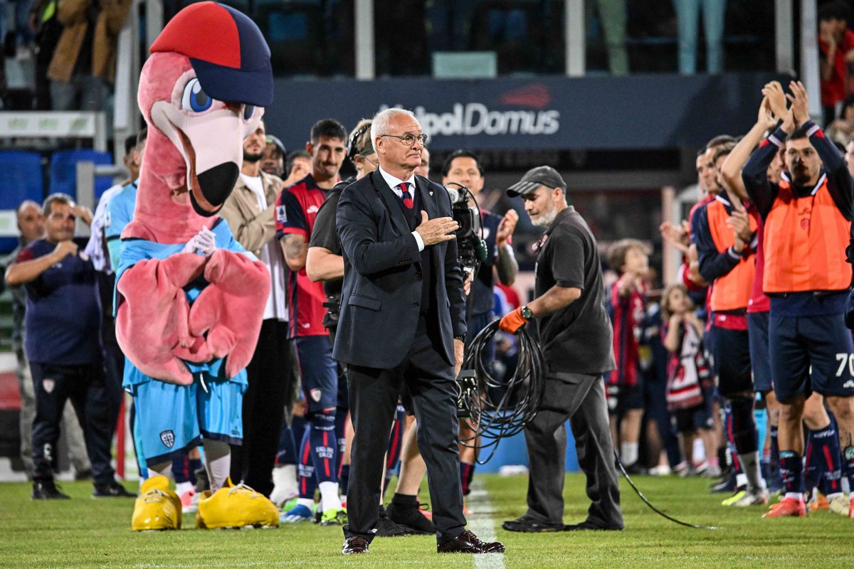 Meciul de adio al lui Claudio Ranieri, Cagliari – Fiorentina 2-3