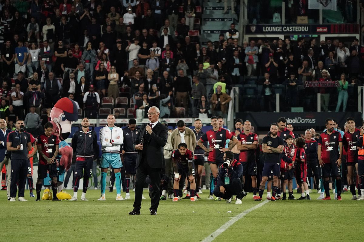 Meciul de adio al lui Claudio Ranieri, Cagliari – Fiorentina 2-3