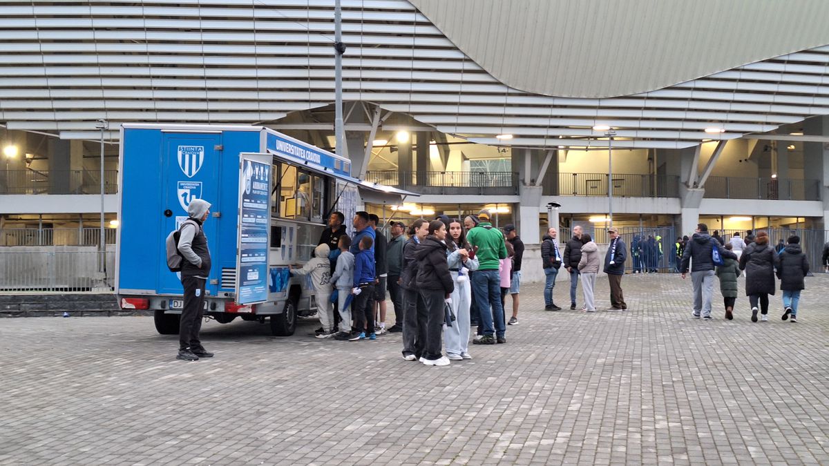 Universitatea Craiova - Dinamo, imagini înaintea partidei
