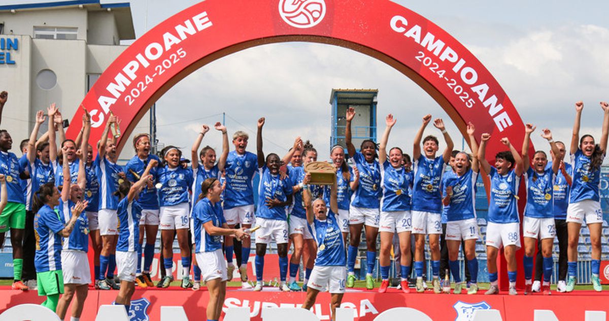 Farul a câștigat campionatul la fotbal feminin