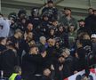 Conflict în peluza lui Dinamo la meciul cu Universitatea Craiova