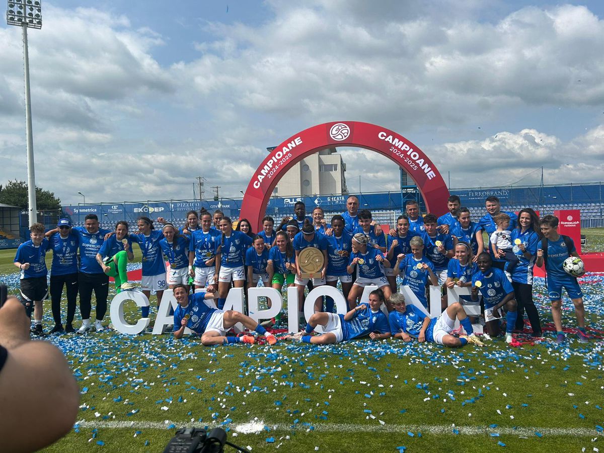 Farul a câștigat campionatul la fotbal feminin