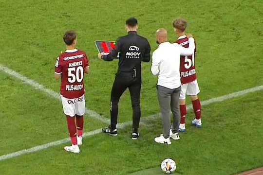 Andrei Șucu și Andrei Niculcea au debutat la Rapid